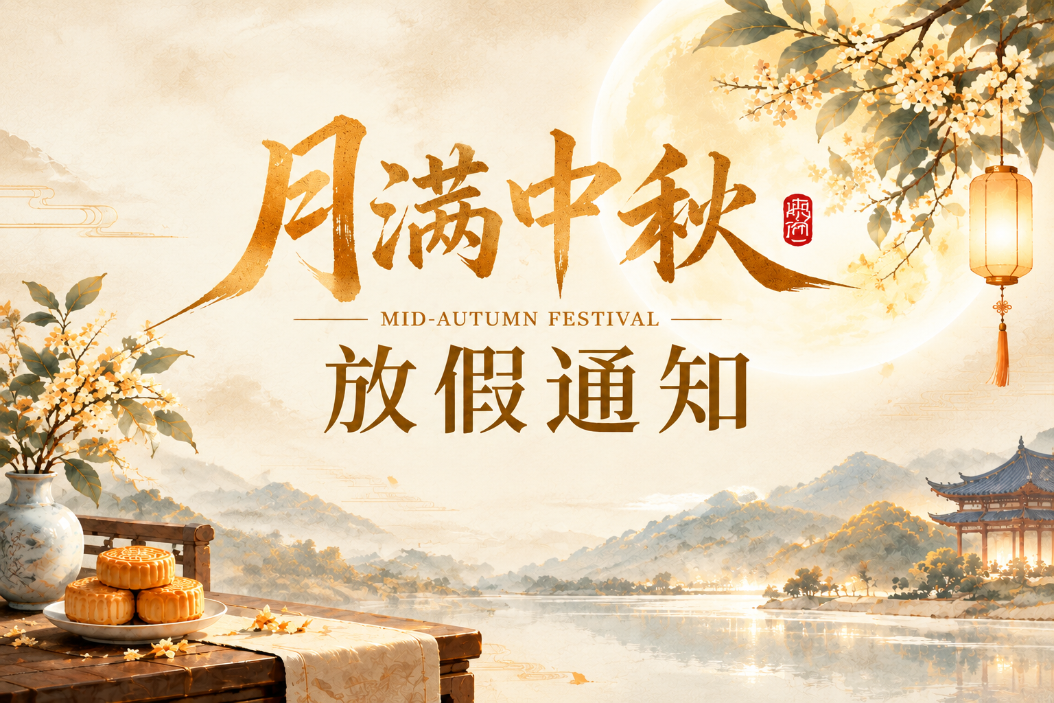 皓月寄相思，中秋启佳期 | 简信科技放假通知